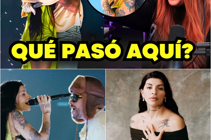 El Gesto Inesperado de Bad Bunny que Cambió Todo: Cazzu Conquista el Escenario en una Noche Histórica