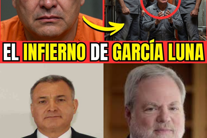 El Infierno Tras las Rejas: Así Vive Genaro García Luna, de ‘Súper Policía’ a Limpiar Baños en Prisión