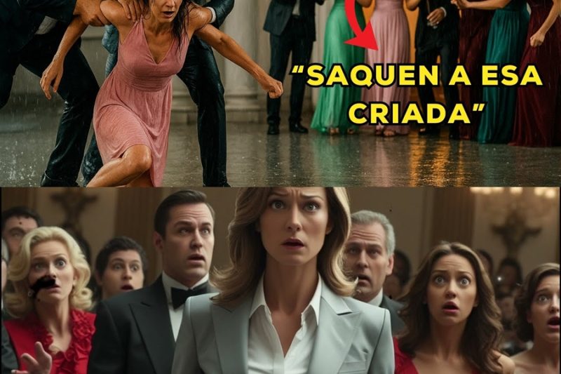 La HUMILLARON y ECHARON de la fiesta por “sirvienta”… SIN saber que era la DUEÑA del lugar