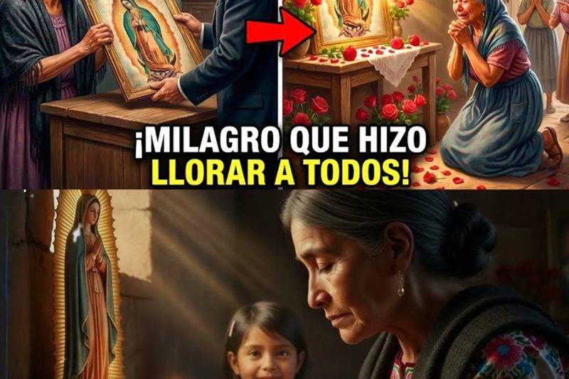En México, una Viuda Vendió a la Virgen… ¡Y el Milagro que Ocurrió Hizo Llorar a Todos!