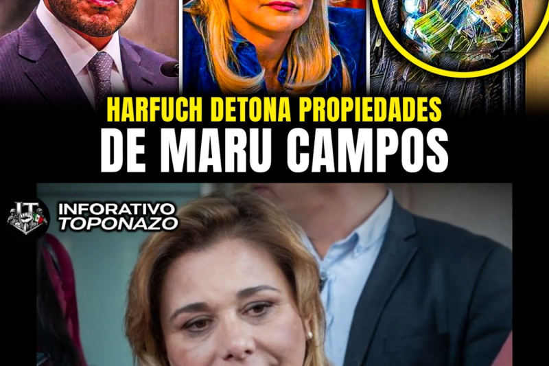 HARFUCH DETONA 8 PROPIEDADES de MARU CAMPOS en CHIHUAHUA: HALLAN MILLONES OCULTOS