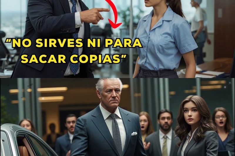 Empleada HUMILDE es HUMILLADA… pero su padre MILLONARIO despide a TODOS