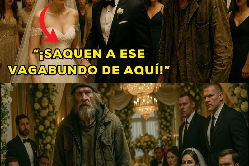 El mendigo fue HUMILLADO en la boda… y TODOS callaron cuando reveló ser el PADRE del novio