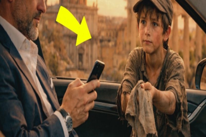 Un niño pobre pidió limpiar su auto… lo que hizo el millonario dejó a todos sin palabras
