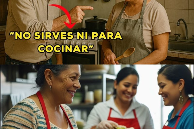 Mujer es ABANDONADA por su esposo por ‘no servir para nada’ y levanta un imperio desde su cocina