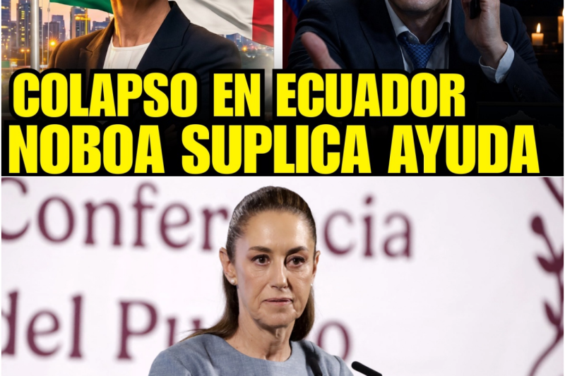 Ecuador declara emergencia energética: Noboa suplica ayuda mientras México observa