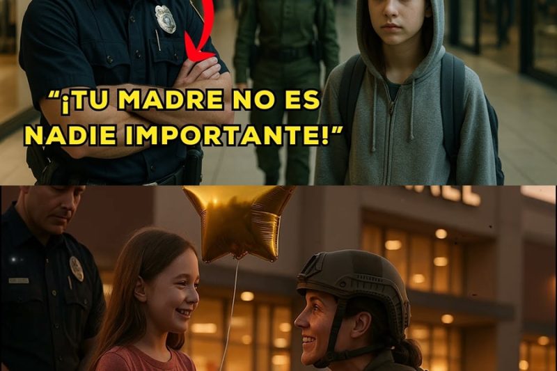 Policía se RÍE de Niña HUMILDE… hasta que su MADRE de Fuerzas Especiales Llega