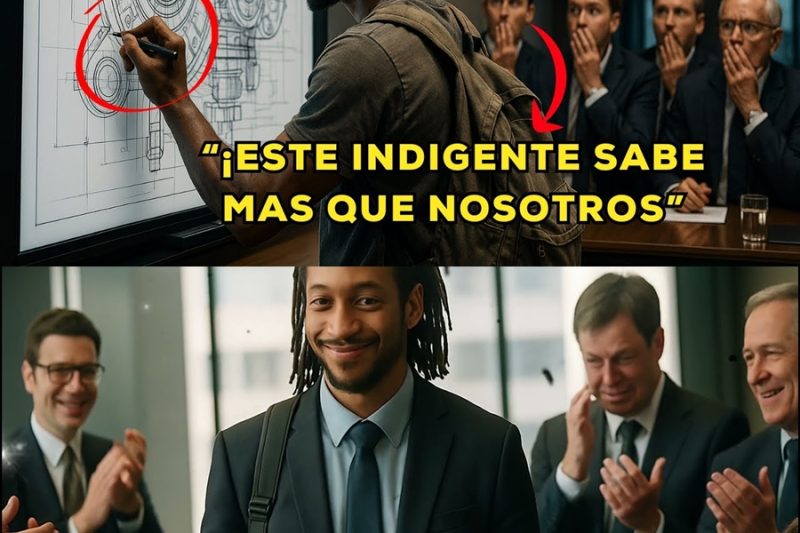 Indigente es HUMILLADO por ingenieros…pero RESOLVIÓ lo que 30 de ellos NO pudieron