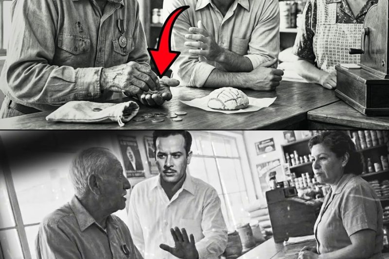 Pedro Infante vio a un veterano contar monedas para su pan — Lo que hizo conmovió la tienda