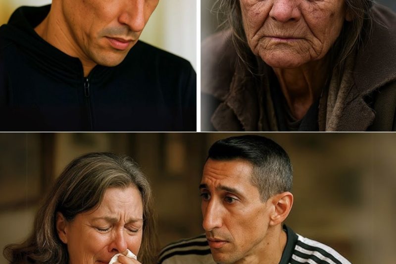 ÁNGEL DI MARÍA encuentra a su madre biológica viviendo en la calle… ¡y su reacción sorprende!