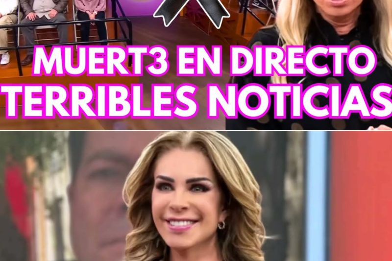 Tragedia en el set: Rocío Sánchez Azuara cancela grabaciones tras la muerte de un ser querido de su invitado