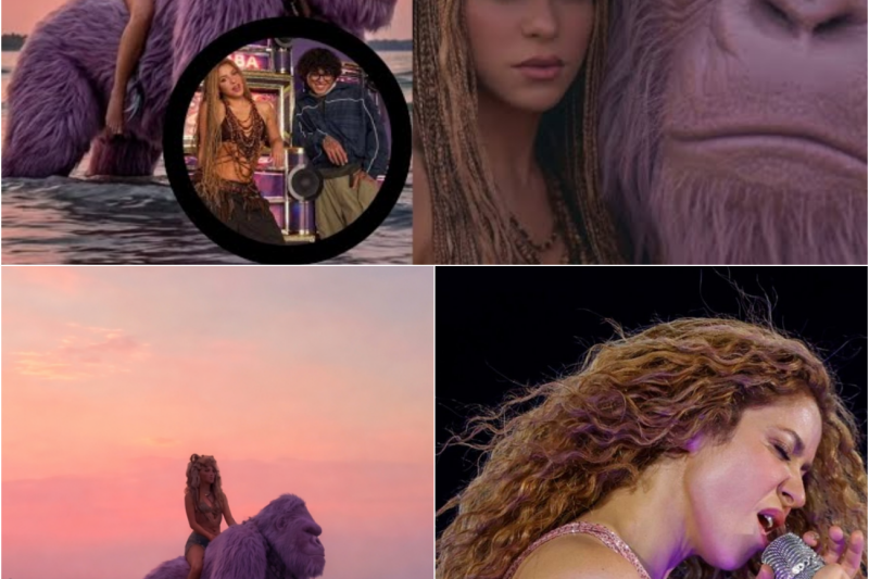 ¡SHAKIRA ROMPE EL INTERNET! El Impactante Significado Oculto de “Algo Tú” y el Gorila Morado que Desató la Locura