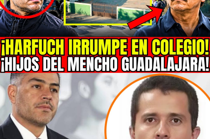 🇲🇽💥¡HARFUCH IRRUMPE en el COLEGIO PRIVADO de los HIJOS DE EL MENCHO EN GUADALAJARA; FILMACIÓN REAL