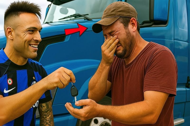 El “gol” más valioso de Lautaro Martínez: La historia del camionero que recuperó su vida gracias a un gesto de humanidad pura