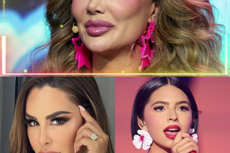 Terremoto en el espectáculo: Ninel Conde rompe el silencio en vivo y califica de “oportunista” a Ángela Aguilar en medio de un tenso intento de censura