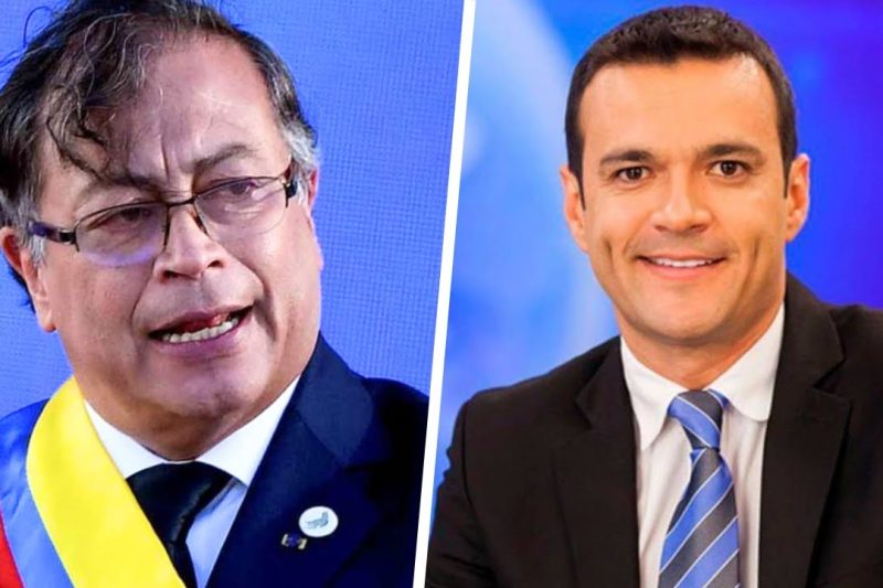 Choque histórico en vivo: Gustavo Petro expulsa al periodista Juan Diego Alvira de una rueda de prensa y desata un escándalo nacional