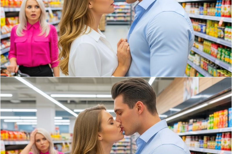 El CEO Millonario me vio en el supermercado y susurró “Finge ser mi novia… o perderás tu trabajo”