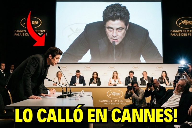 Benicio Del Toro Educó al Crítico Más Respetado de Francia en Vivo y Cambió Cannes