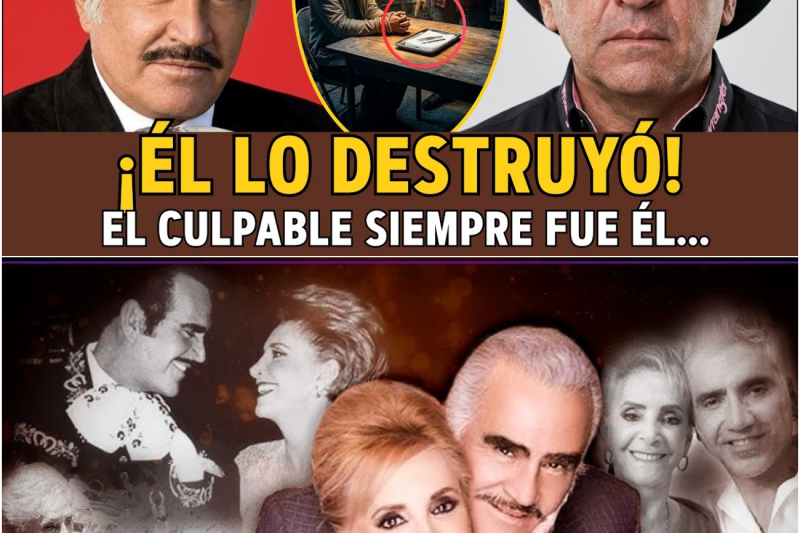 Vicente Fernández: Le CORTARON 2 dedos a su hijo… Y él siempre SUPO quién fue el CULPABLE
