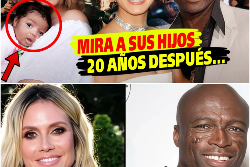 Una historia de amor con un final triste. Heidi Klum y Seal. ¡Mira a sus tres hijos hoy!