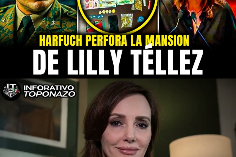 HARFUCH PERFORA las MANSIONES de LILLY TÉLLEZ y LE DECOMISA MILLONES y CAMIONETAS DE LUJO 