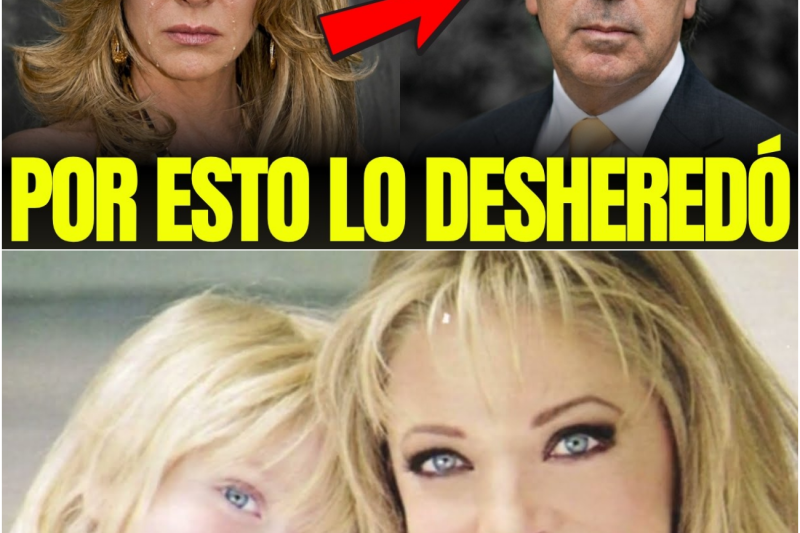 EDITH GONZÁLEZ: Su Viudo CALLÓ por 5 años… La OSCURA razón por la que lo DESHEREDÓ