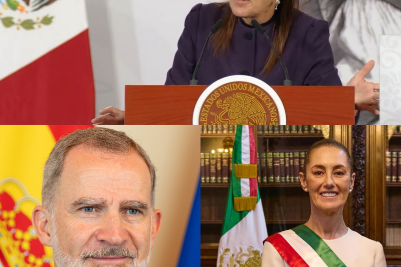 ¿Reconciliación o Firmeza? Sheinbaum Exhibe al Rey de España, Desafía el Intervencionismo y Defiende la Soberanía de México