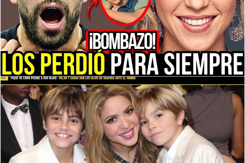 El callejón sin salida de Piqué: La transformación de sus hijos que fractura la narrativa familiar ante el mundo
