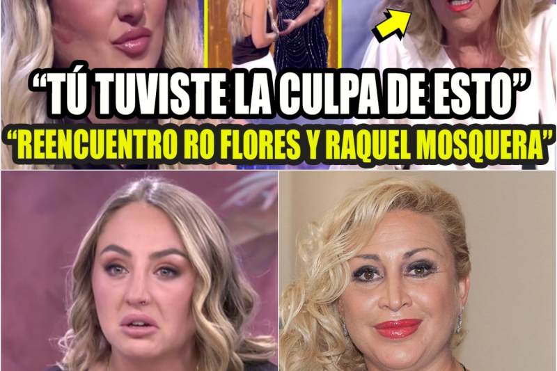 ¡Terremoto en el plató! El histórico y emotivo reencuentro entre Rocío Flores y Raquel Mosquera que descolocó por completo a Terelu Campos y Lydia Lozano