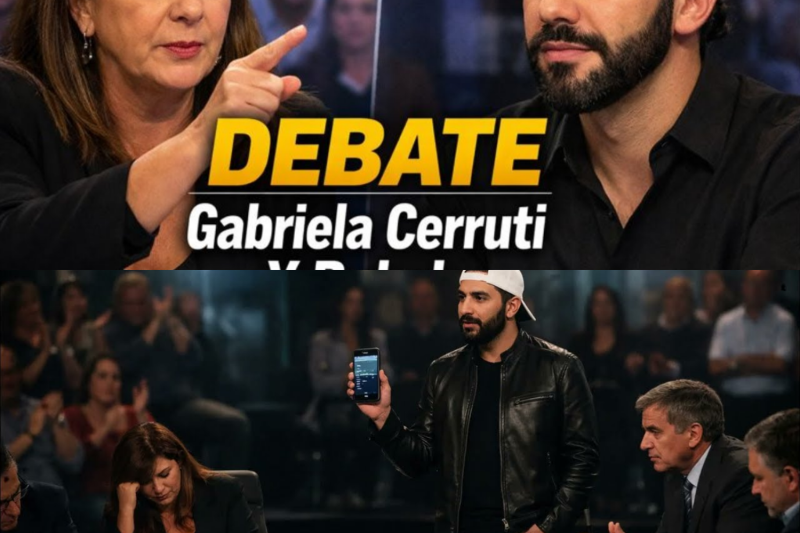 Gabriela Cerruti interviews Bukele on TV, without imagining what he would reveal