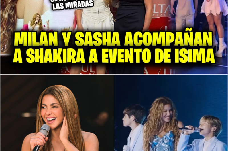 Shakira deslumbra en Florida junto a sus hijos Milan y Sasha y enciende las redes sociales al probar comida brasileña antes de su histórico concierto en Copacabana