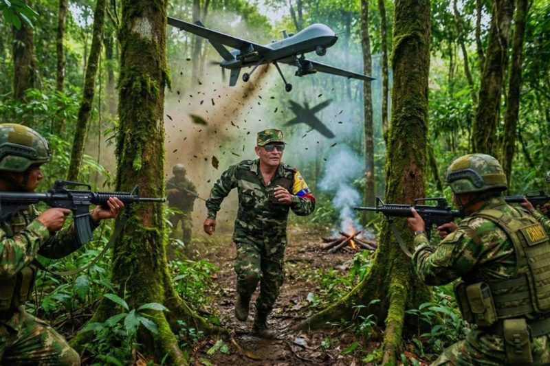 El ojo del dron en el Guaviare: Crónica minuciosa de la caída y captura de Iván Mordisco en el corazón de la selva