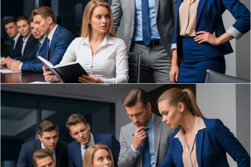 Una secretaria tímida leyó los labios en silencio — Sin saber que el CEO la estaba observando