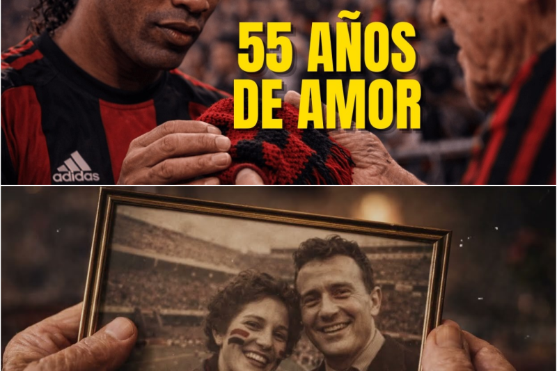 Giuseppe nunca vio ese último partido. Ronaldinho le dedicó un gol que nadie olvidará