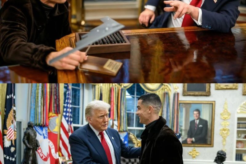 El Cónclave de los Titanes: Cristiano Ronaldo, Donald Trump y los Secretos de la Casa Blanca NH