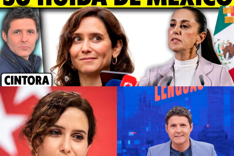 ¿Fuga o expulsión? La verdad tras la polémica salida de Isabel Díaz Ayuso de México y el desmentido que la deja en evidencia