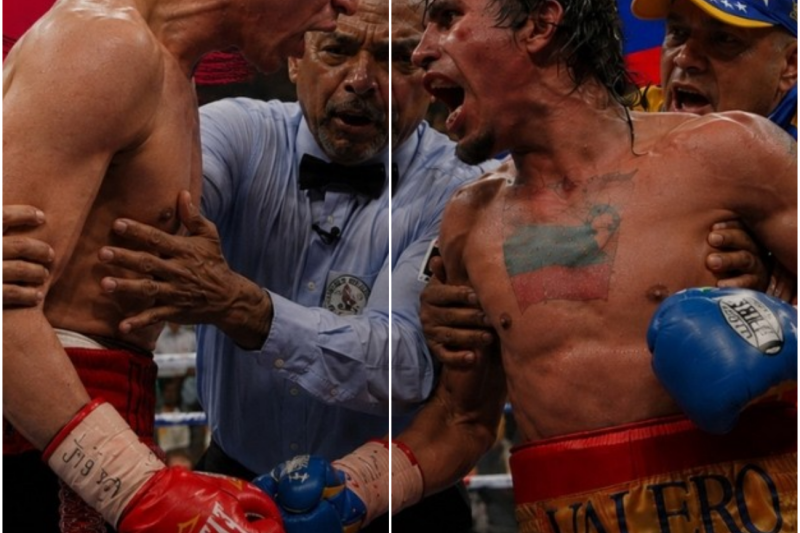 Vergüenza para el Boxeo Azteca: Mexicano se rindió ante un Venezolano