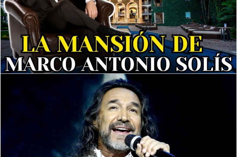66 años y Así es la vida de Marco Antonio Solís y su Mansión | Fortuna, Amores, Secretos y más