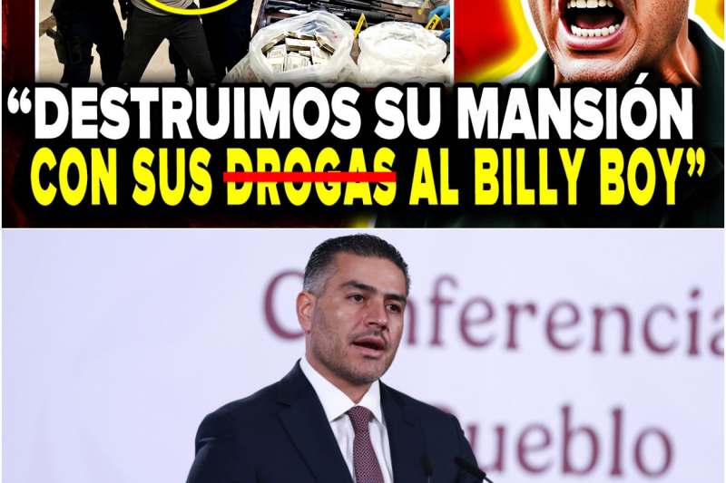 HARFUCH CEPILLA LA MANSIÓN de BILLY BOY LÍDER de S1CAR10S CJNG en COLIMA: CATEA TONELADAS de DR0G4S