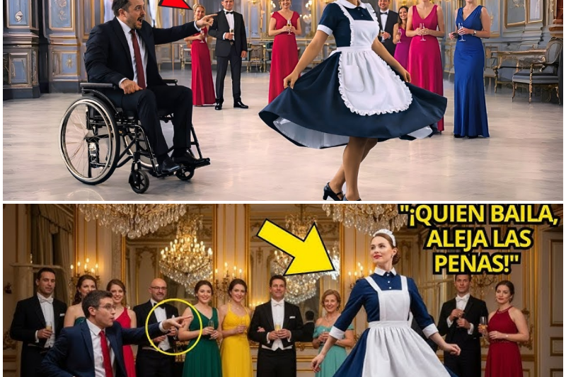 MILLONARIO EN SILLA DE RUEDAS DESPEDÍA A TODAS—HASTA QUE UNA EMPLEADA HUMILDE LO CAMBIÓ CON UN BAILE