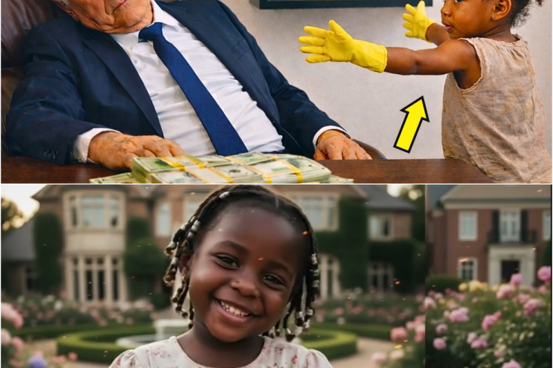 Millonario finge Dormir para probar a la hija de su Empleada… Lo que hizo la Niña lo dejó helado 😳