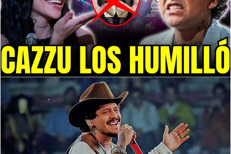 El rugido de México que hizo justicia: Cazzu conquista el Tecate Emblema mientras el imperio de Nodal y los Aguilar se tambalea en el silencio
