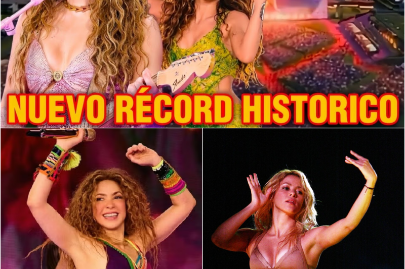 ¡Hegemonía total! Shakira revoluciona la industria musical europea con un récord histórico de medio millón de entradas vendidas en Madrid y la creación de su propio estadio inmersivo