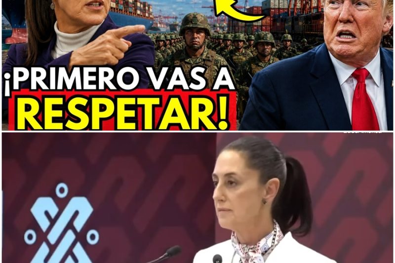 TRUMP ya no podrá INVADIR México tras el acuerdo de SHEINBAUM con potencia mundial c