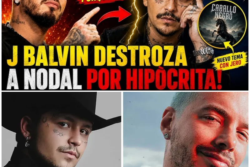 ¡Escándalo y Traición! Christian Nodal se Convierte en Rapero, J Balvin lo Destroza y Ángela Aguilar Queda Totalmente Humillada en su Nueva Canción