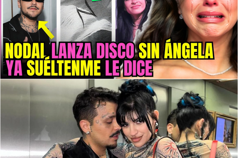 ¡El Mensaje Devastador de Christian Nodal!: El Nuevo Disco “Bandera Blanca” Excluye a Ángela Aguilar y Confirma la Ruina de su Matrimonio