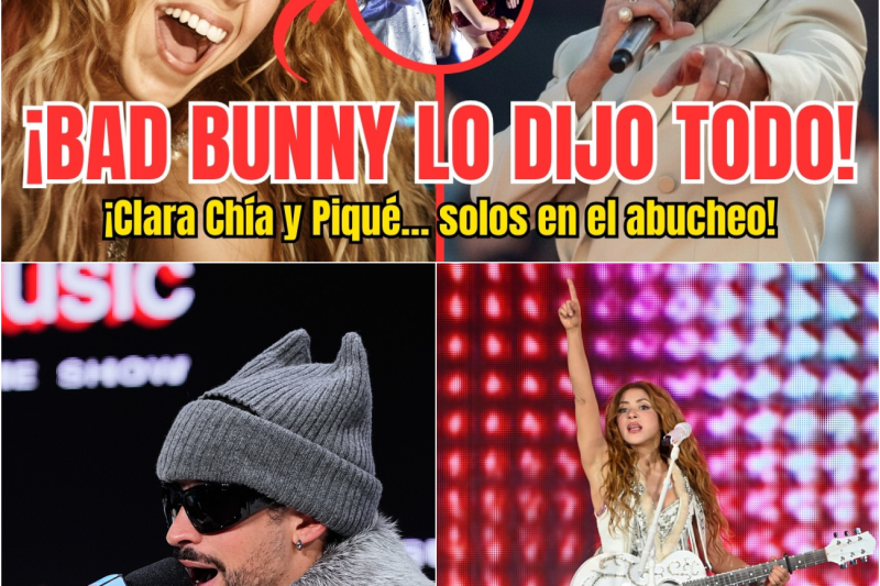 ¡BOMBAZO MUNDIAL! Bad Bunny Paraliza su Concierto para Defender a Shakira y Piqué Huye Humillado Tras un Abucheo Masivo