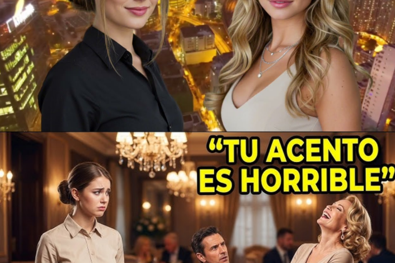 La novia del multimillonario se burla del acento de una mesera… sin imaginar quién era en realidad