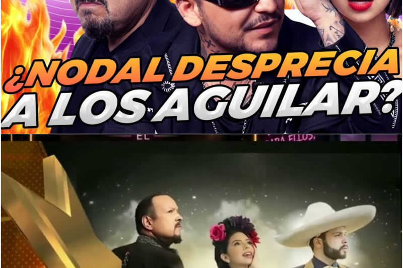 El polémico desplante de Christian Nodal que enciende las alarmas en la dinastía Aguilar