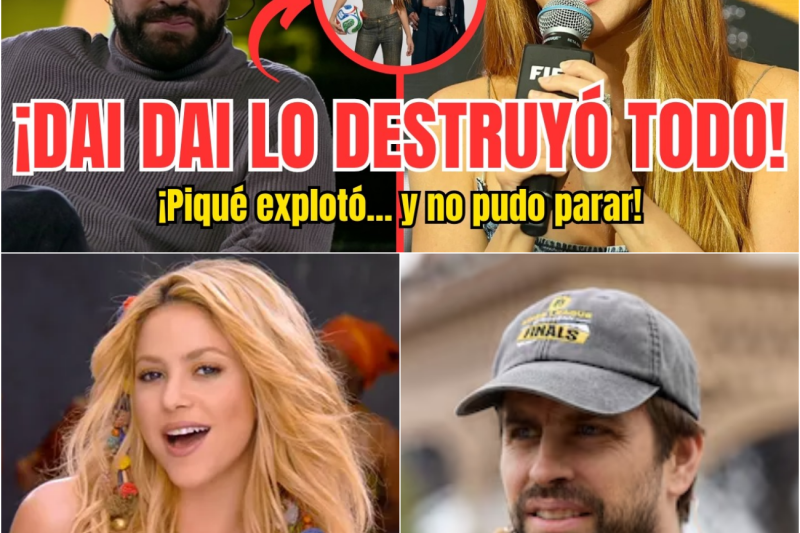 ¡Escándalo total! Gerard Piqué explota de furia contra Shakira y la FIFA tras el lanzamiento global de su nuevo éxito “Daidi”